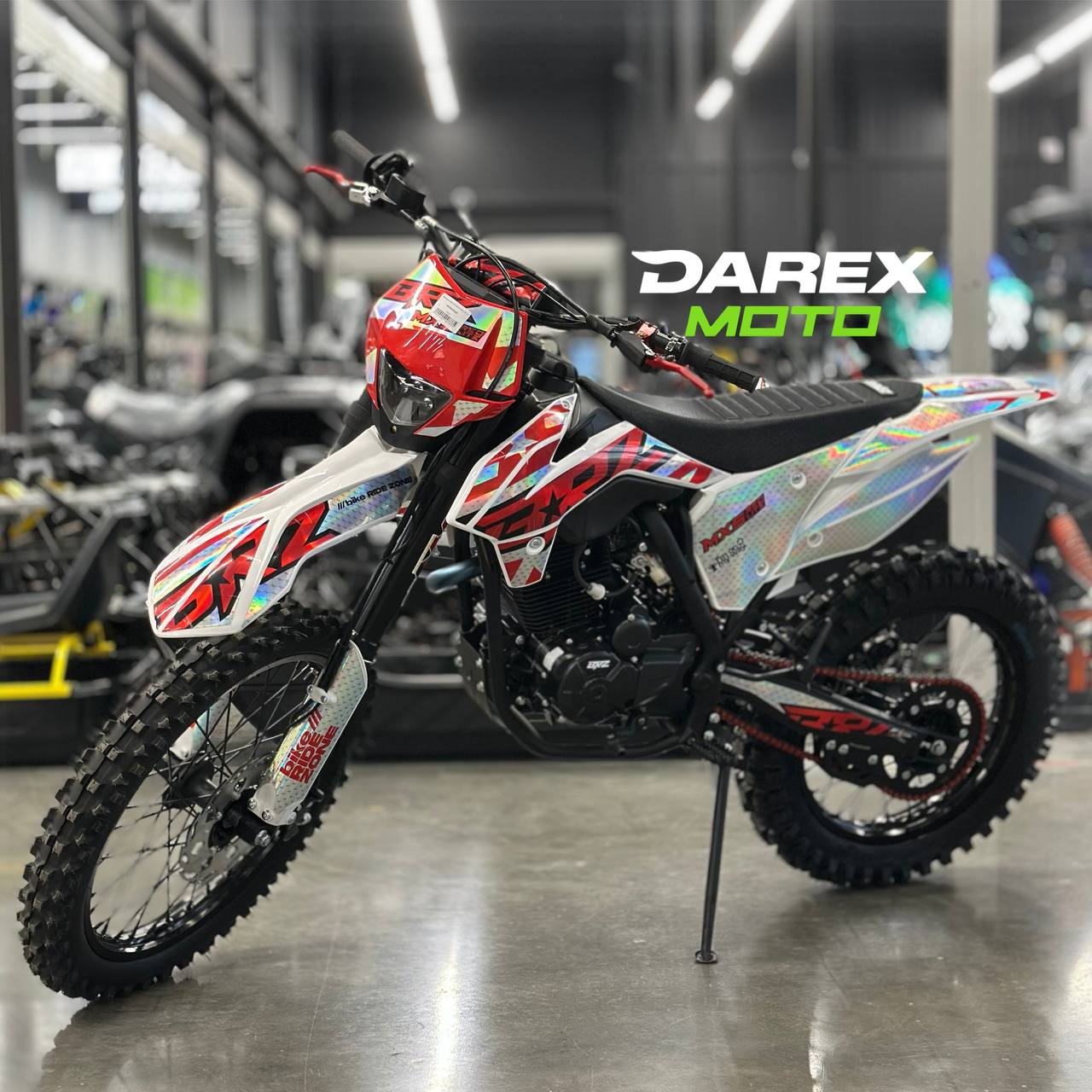 Эндуро / кроссовый мотоцикл BRZ MX5 PR250 RED LITE купить в