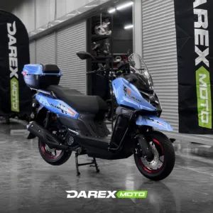 Скутер Jilang Танк 4 180 (49сс) (Tank X) (лазурный / темно-черный)  от официального дилера Darexmoto