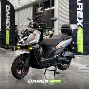 Скутер Jilang Танк 4 180 (49сс) (Tank X) (серый / темно-черный)  от официального дилера Darexmoto