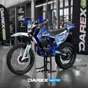 Эндуро / кроссовый мотоцикл Darex Timer 250 Blue (синий)  от официального дилера Darexmoto