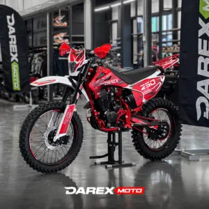 Эндуро / кроссовый мотоцикл Darex Timer 250 Red (красный)  от официального дилера Darexmoto
