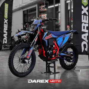 Эндуро / кроссовый мотоцикл Darex UL red/blue (красный/синий)  от официального дилера Darexmoto