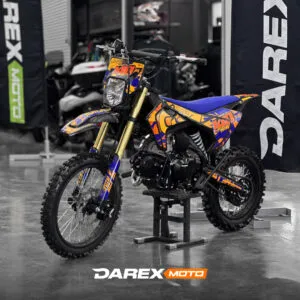 Питбайк Darex Malai 140 (оранжевый) 17/14 электростартер, масл. охлаждение (ZS156FMI)  от официального дилера Darexmoto