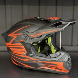 Шлем FGN Matt BlackRed L  от официального дилера Darexmoto