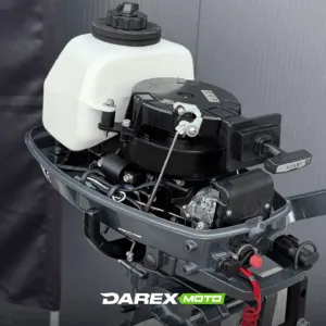 Лодочный мотор BAIKAL 6 HP+бак 12 литров  от официального дилера Darexmoto